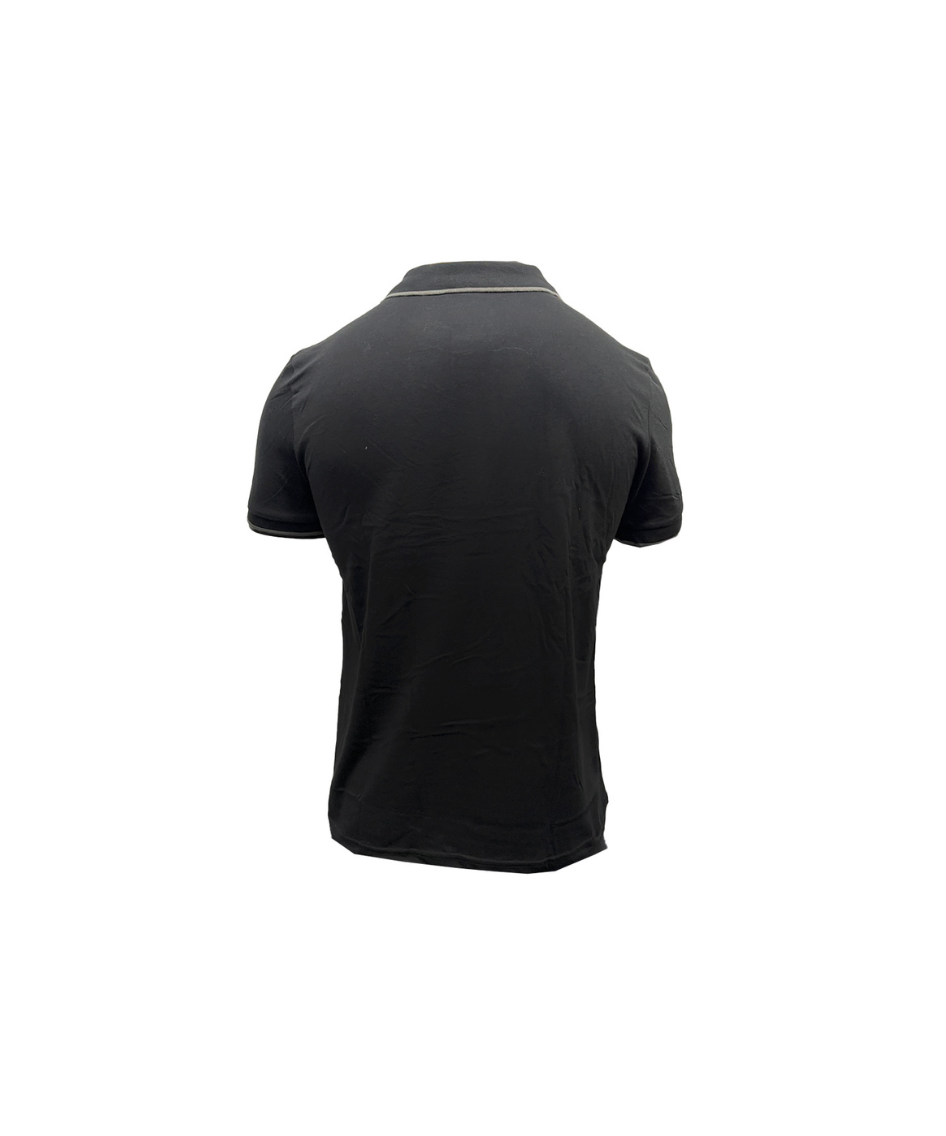 Polo Team Jersey Negro